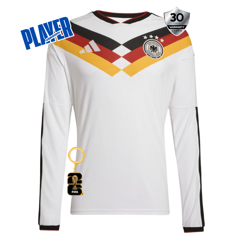Germany Home Long Sleeve Jersey WC 2026 - Player Version